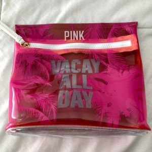 Victoria Secret beach makeup bag